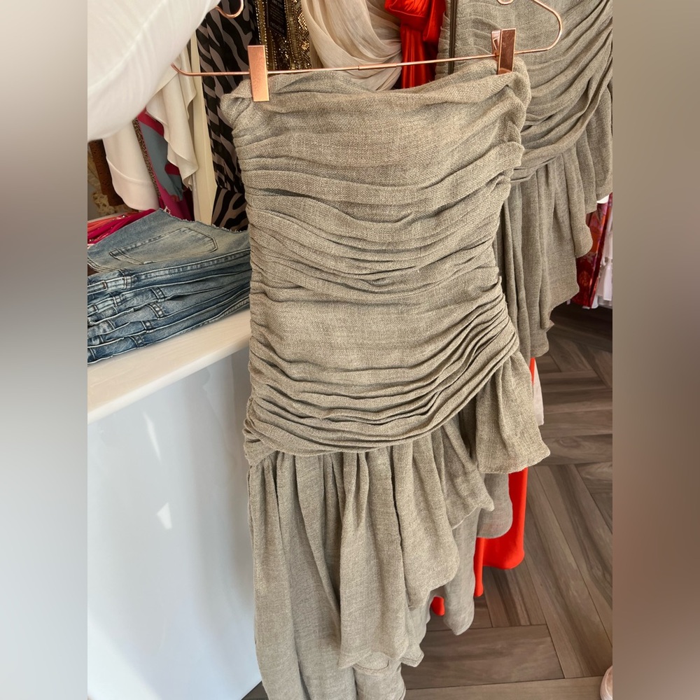 Bronx and Banco high low dress
